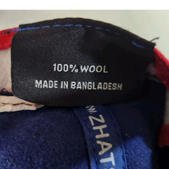 Zephyr Colorado Flag Patch Patterned Wool Baseball Snapback Cap - Picture 10 of 10